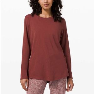 Maroon Lululemon Long Sleeve